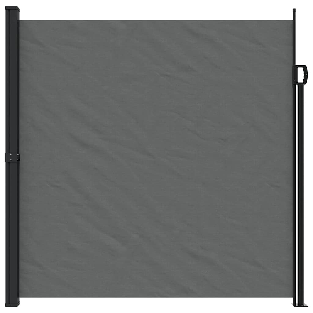 Uvlačna bočna tenda antracit boje 200x300 cm
