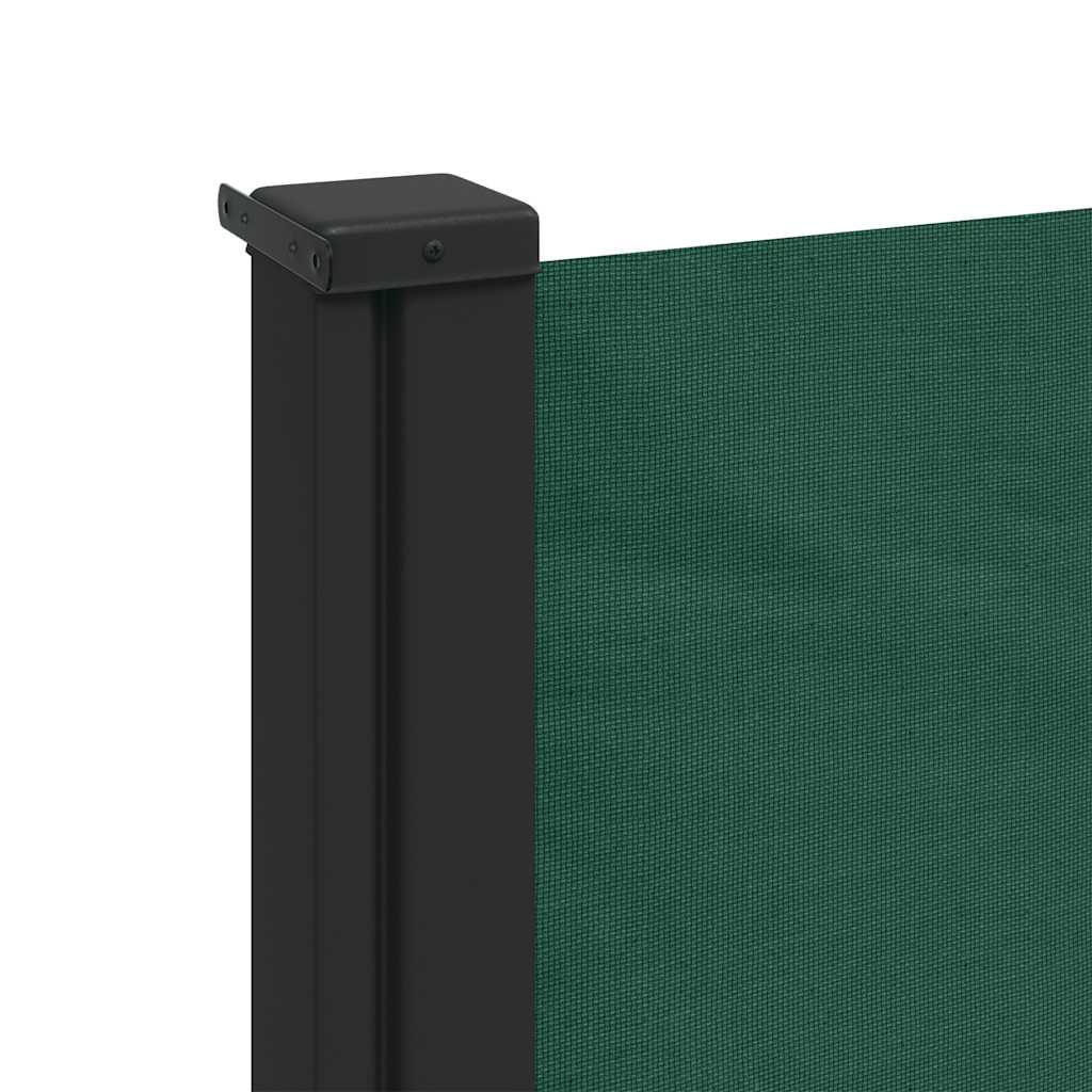 Bočna tenda na uvlačenje tamnozelena 100x500 cm