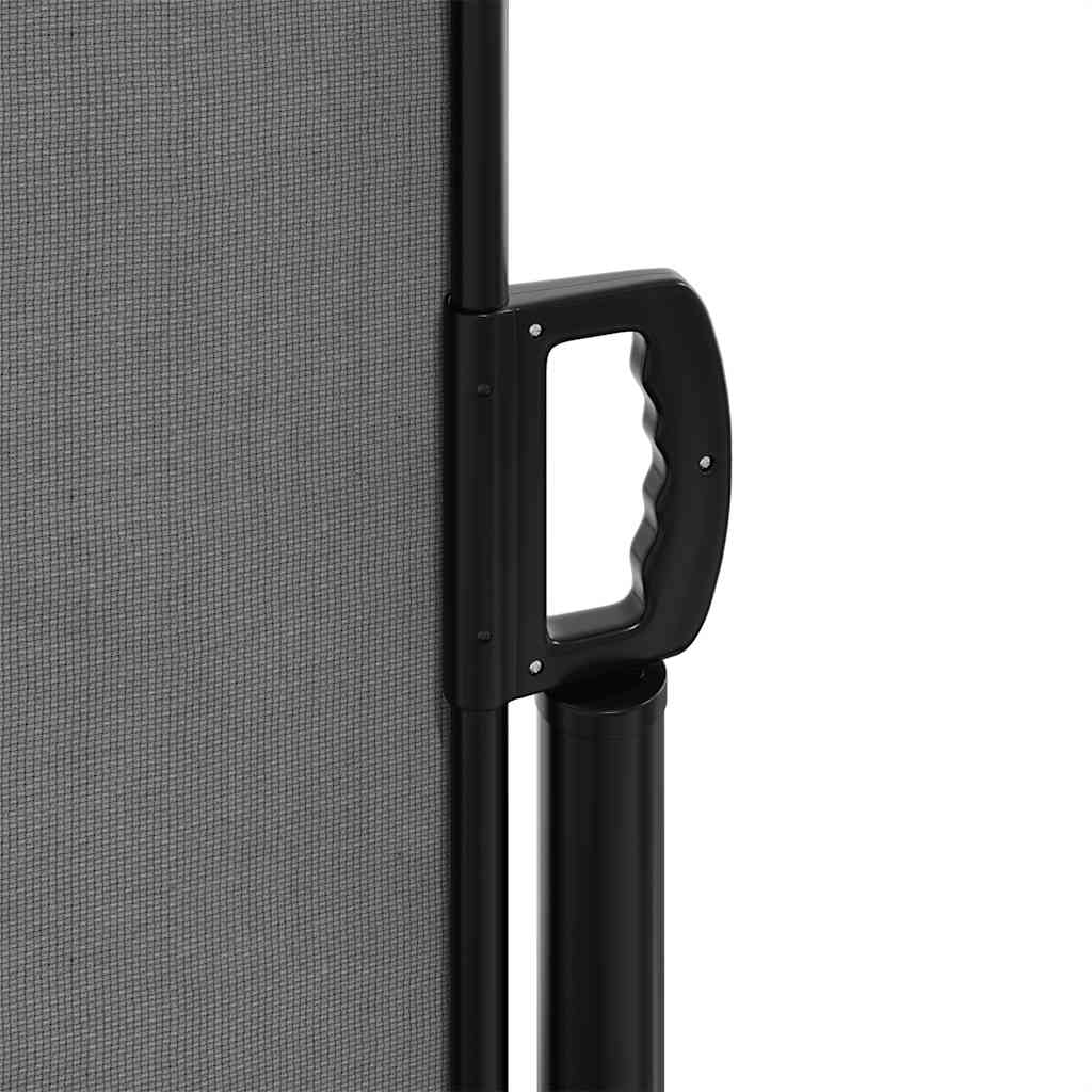 Uvlačna bočna tenda antracit boje 100x500 cm