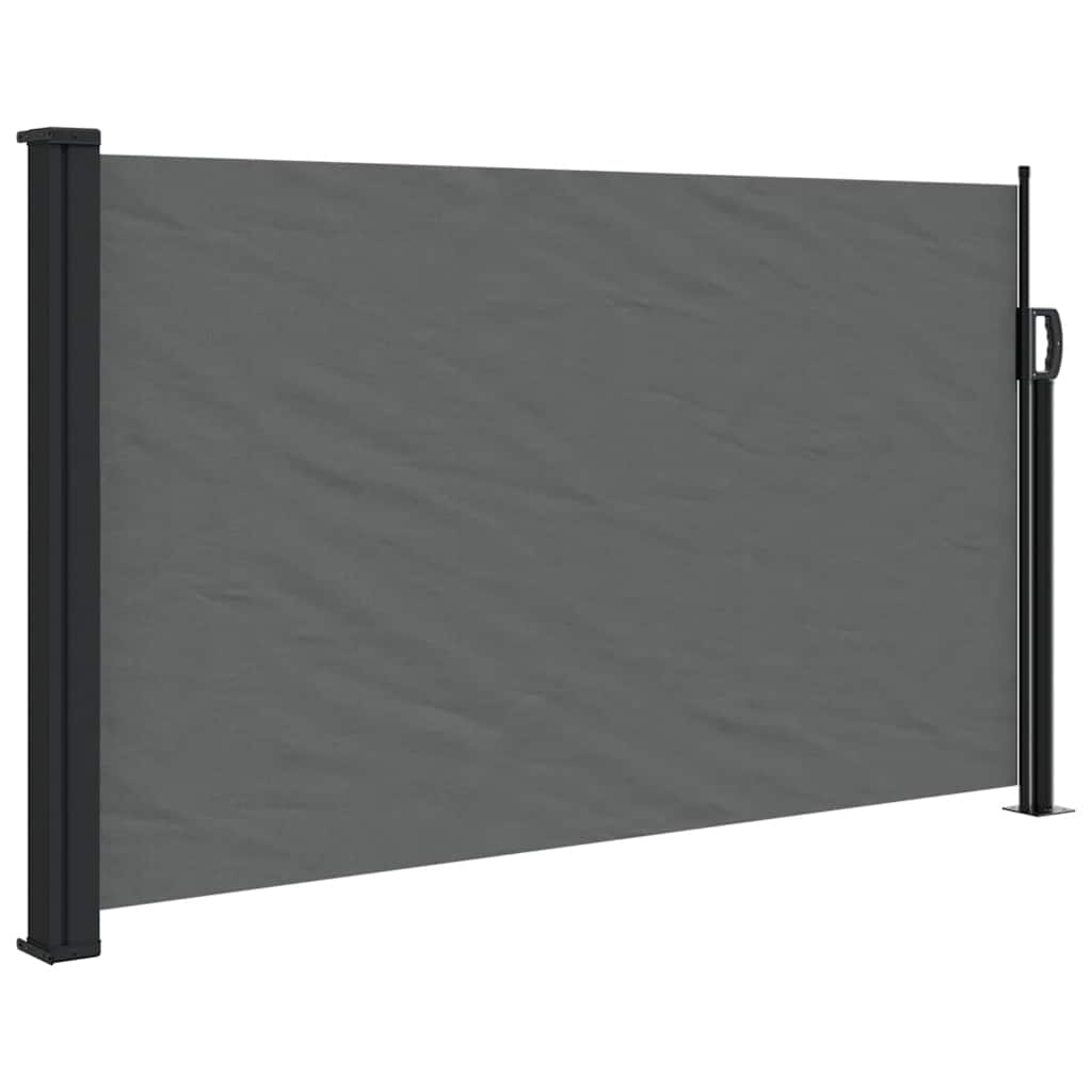Uvlačna bočna tenda antracit boje 120x500 cm