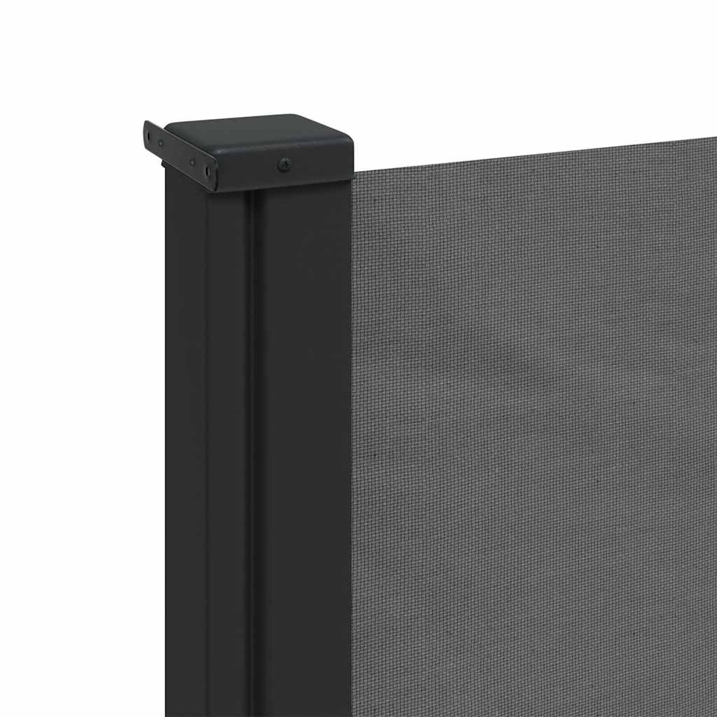 Uvlačna bočna tenda antracit boje 120x500 cm
