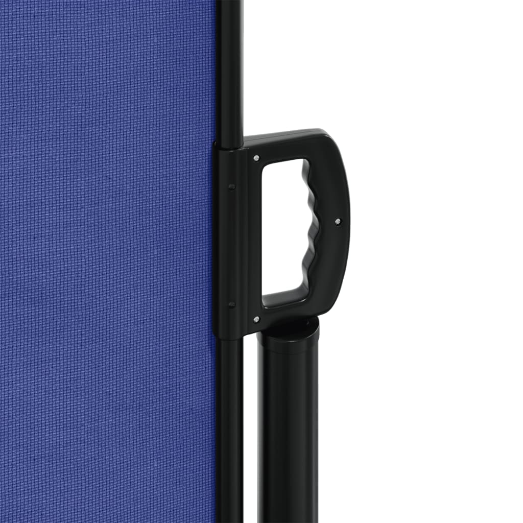 Bočna tenda na uvlačenje plava 140 x 500 cm