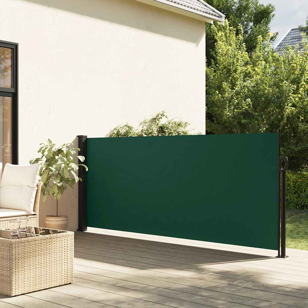 Bočna tenda na uvlačenje tamnozelena 140 x 500 cm
