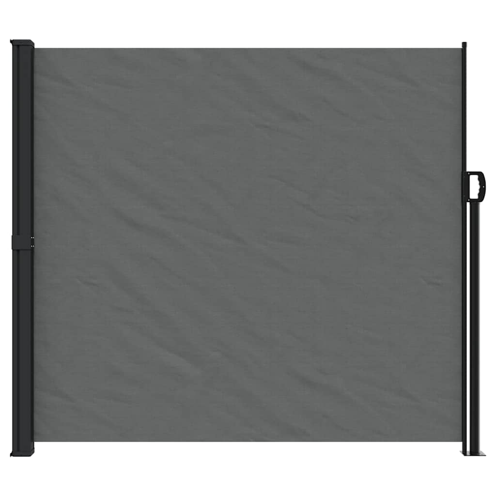 Bočna tenda na uvlačenje antracit 180 x 500 cm