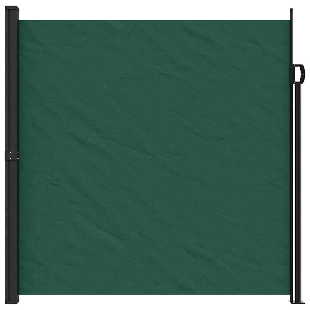 Bočna tenda na uvlačenje tamnozelena 200 x 500 cm