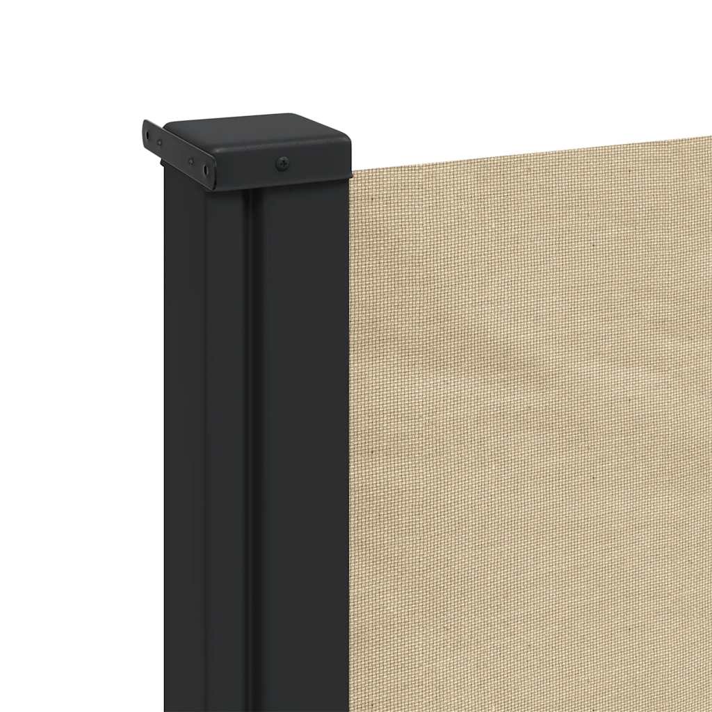 Uvlačiva bočna tenda 120 x 600 cm bež