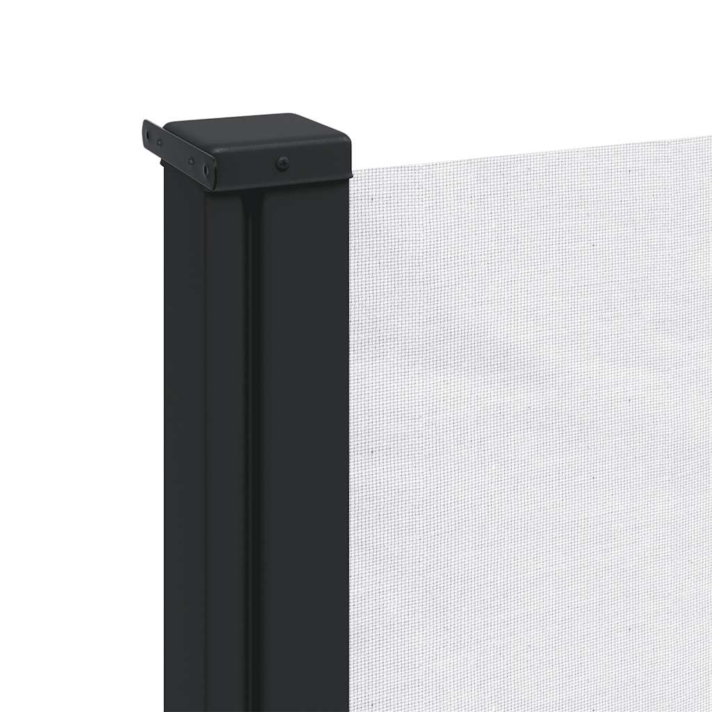 Uvlačiva bočna tenda 120 x 600 cm bijela