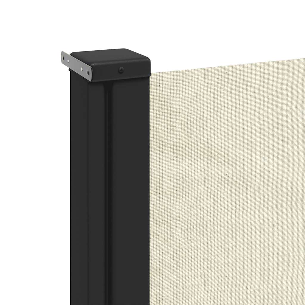 Uvlačiva bočna tenda krem boje 160 x 600 cm
