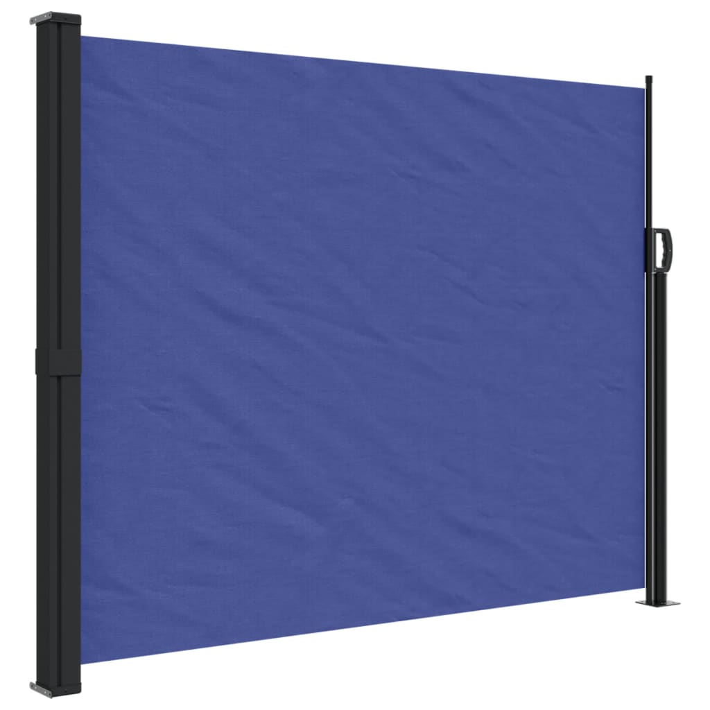 Uvlačiva bočna tenda 160 x 600 cm plava