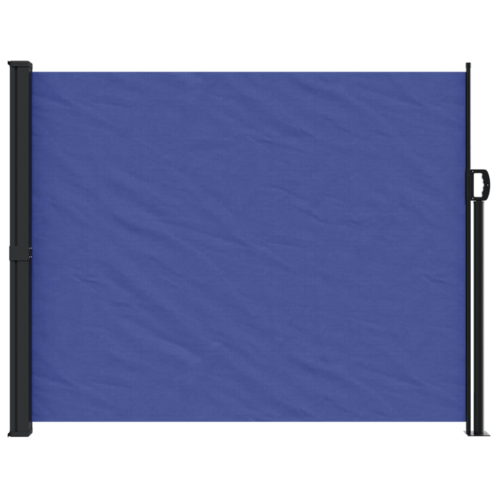 Uvlačiva bočna tenda 160 x 600 cm plava