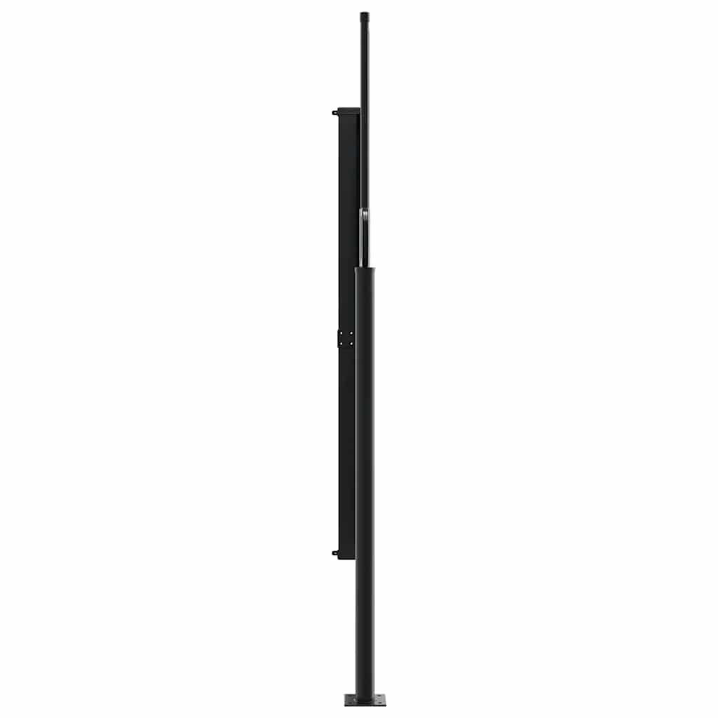 Bočna tenda na uvlačenje smeđa 160x600 cm