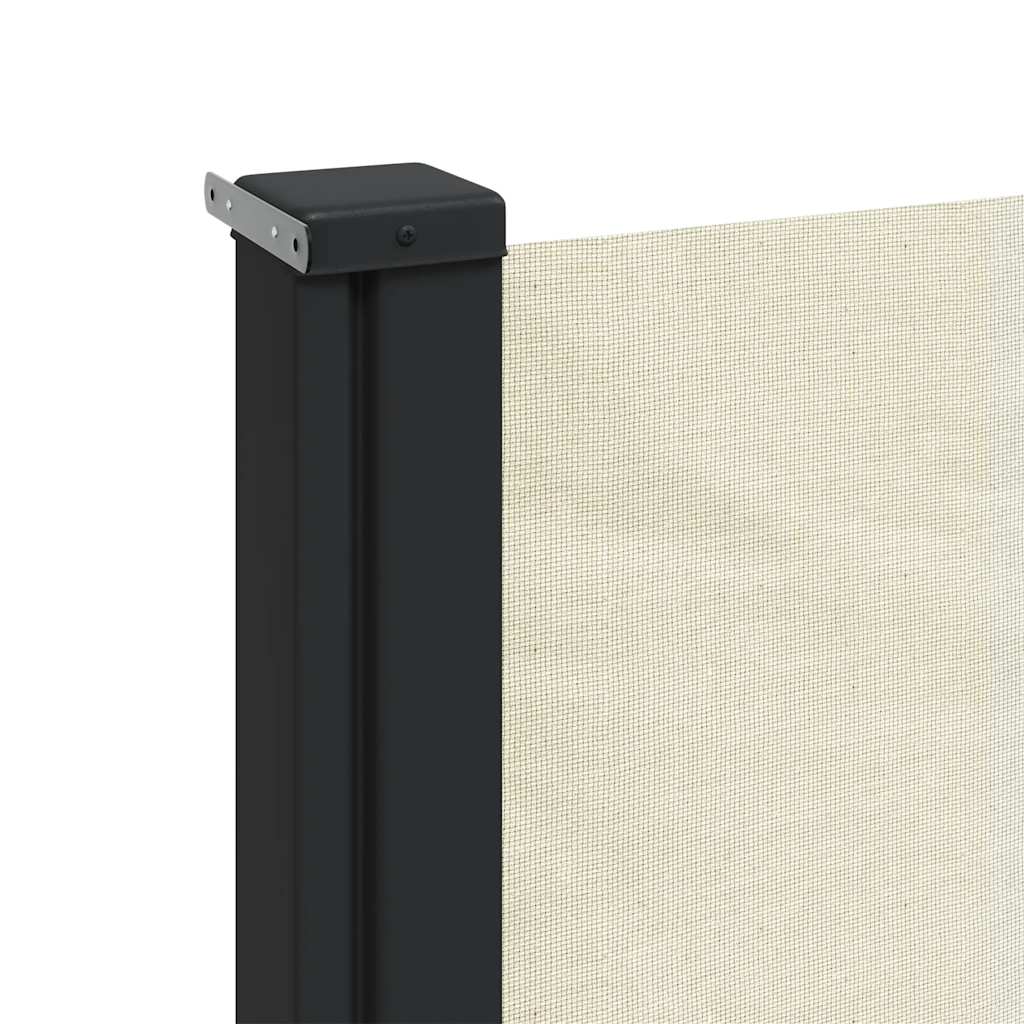 Uvlačiva bočna tenda krem boje 180 x 600 cm