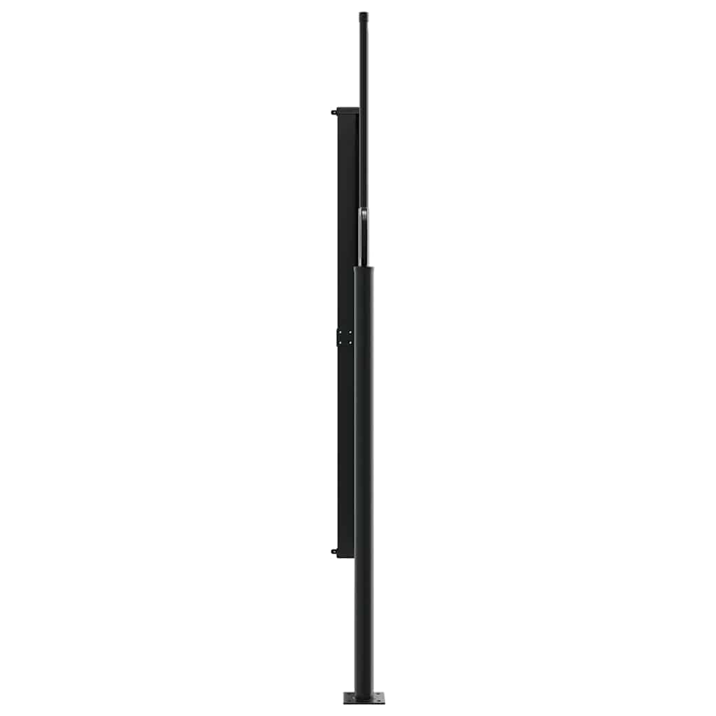 Bočna tenda na uvlačenje antracit 180 x 600 cm