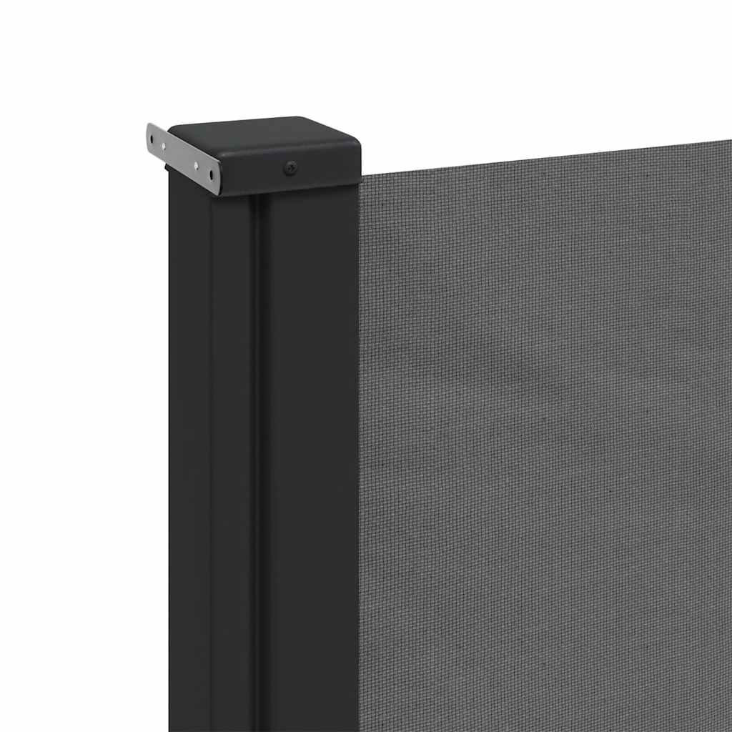 Bočna tenda na uvlačenje antracit 180 x 600 cm