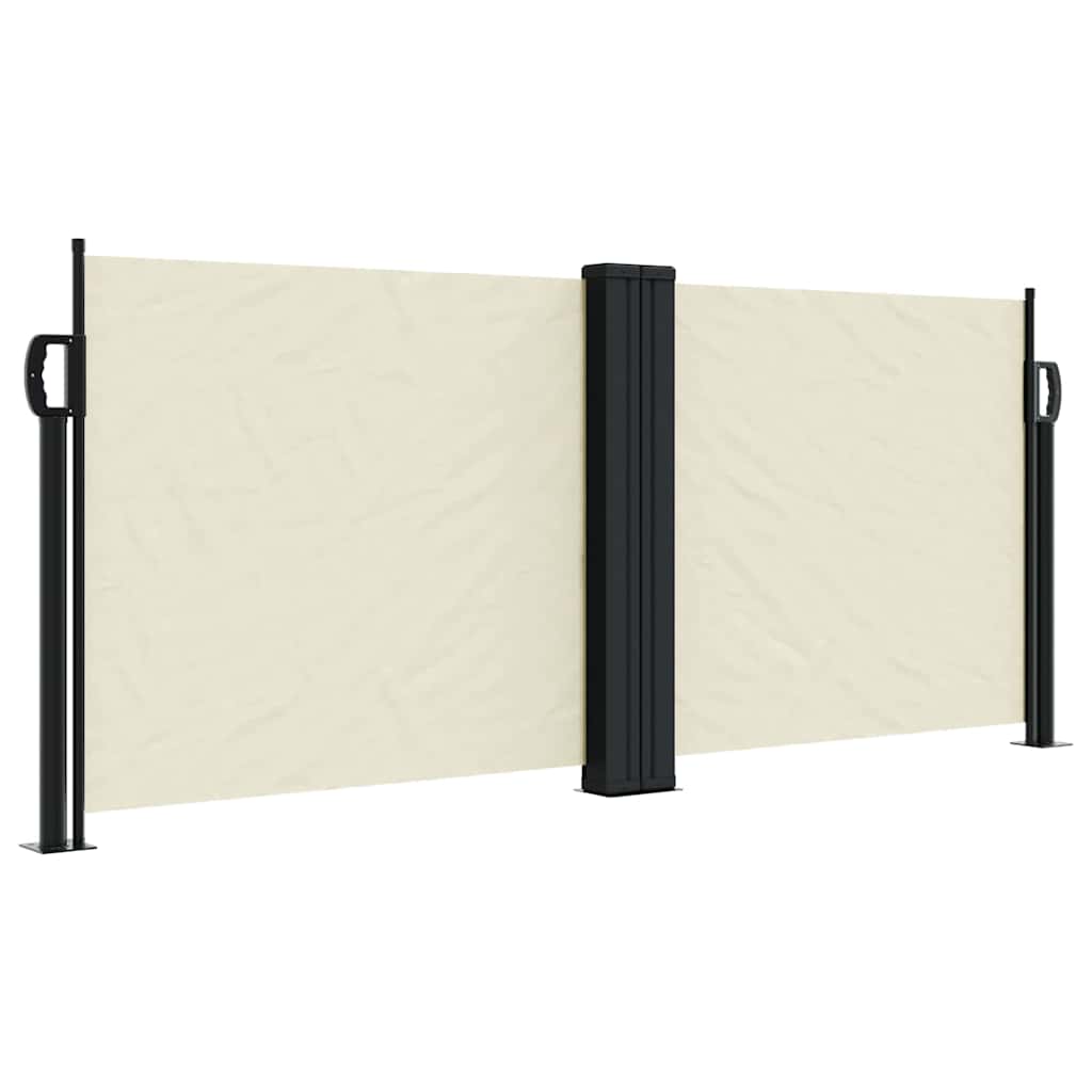 Uvlačiva bočna tenda 100 x 600 cm krem