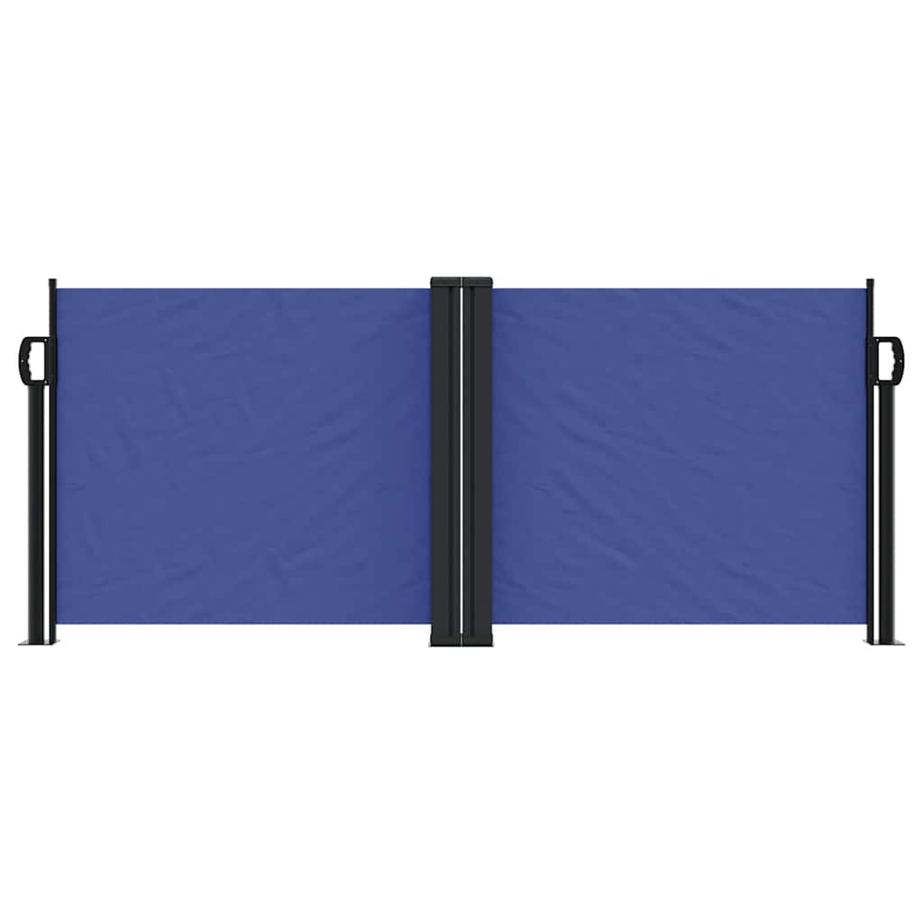 Uvlačiva bočna tenda 100 x 600 cm plava