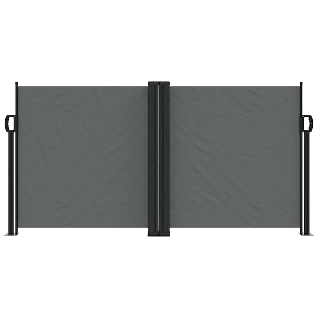 Uvlačiva bočna tenda 120 x 600 cm antracit