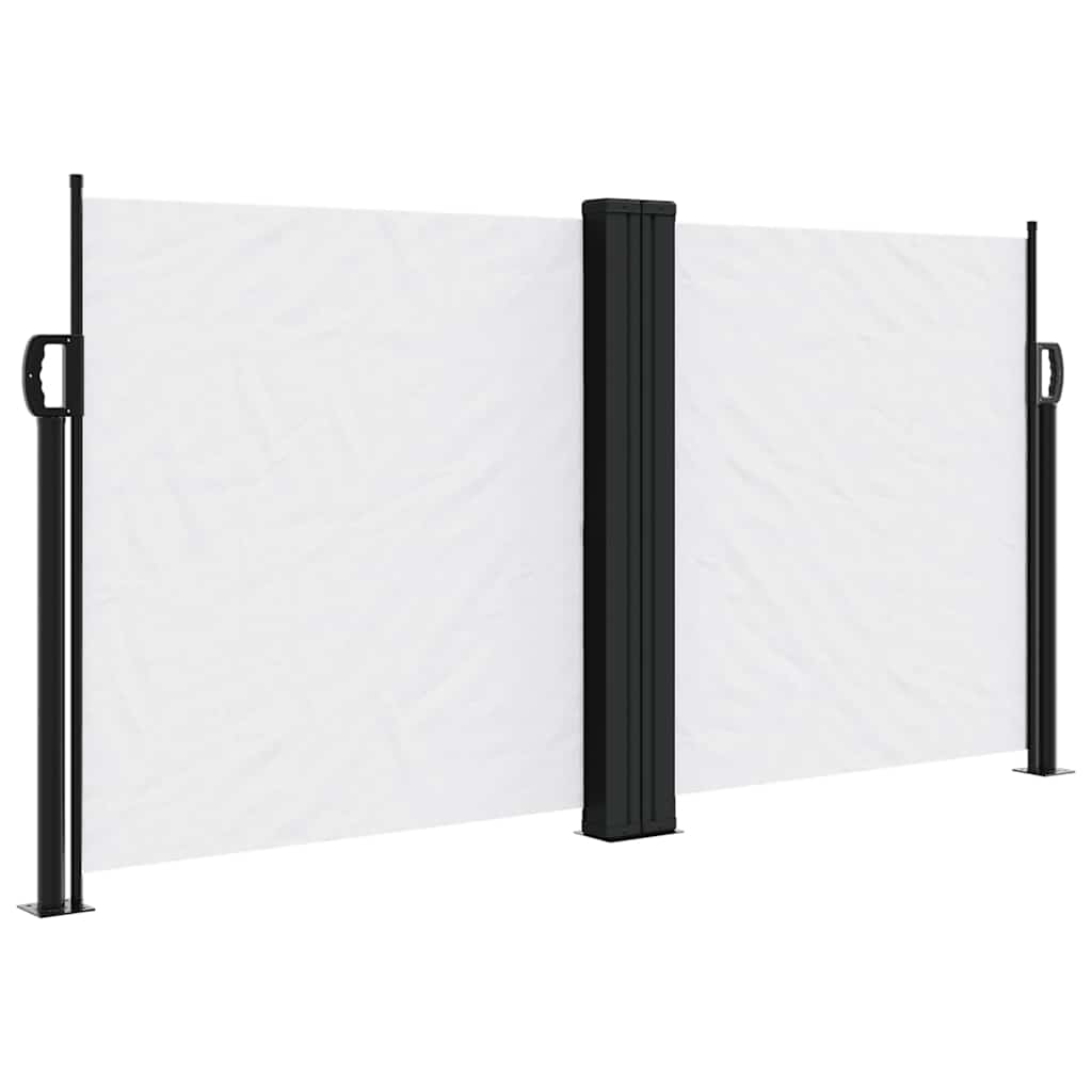 Uvlačiva bočna tenda 120 x 600 cm bijela