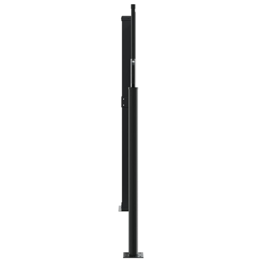 Uvlačiva bočna tenda 140 x 600 cm antracit