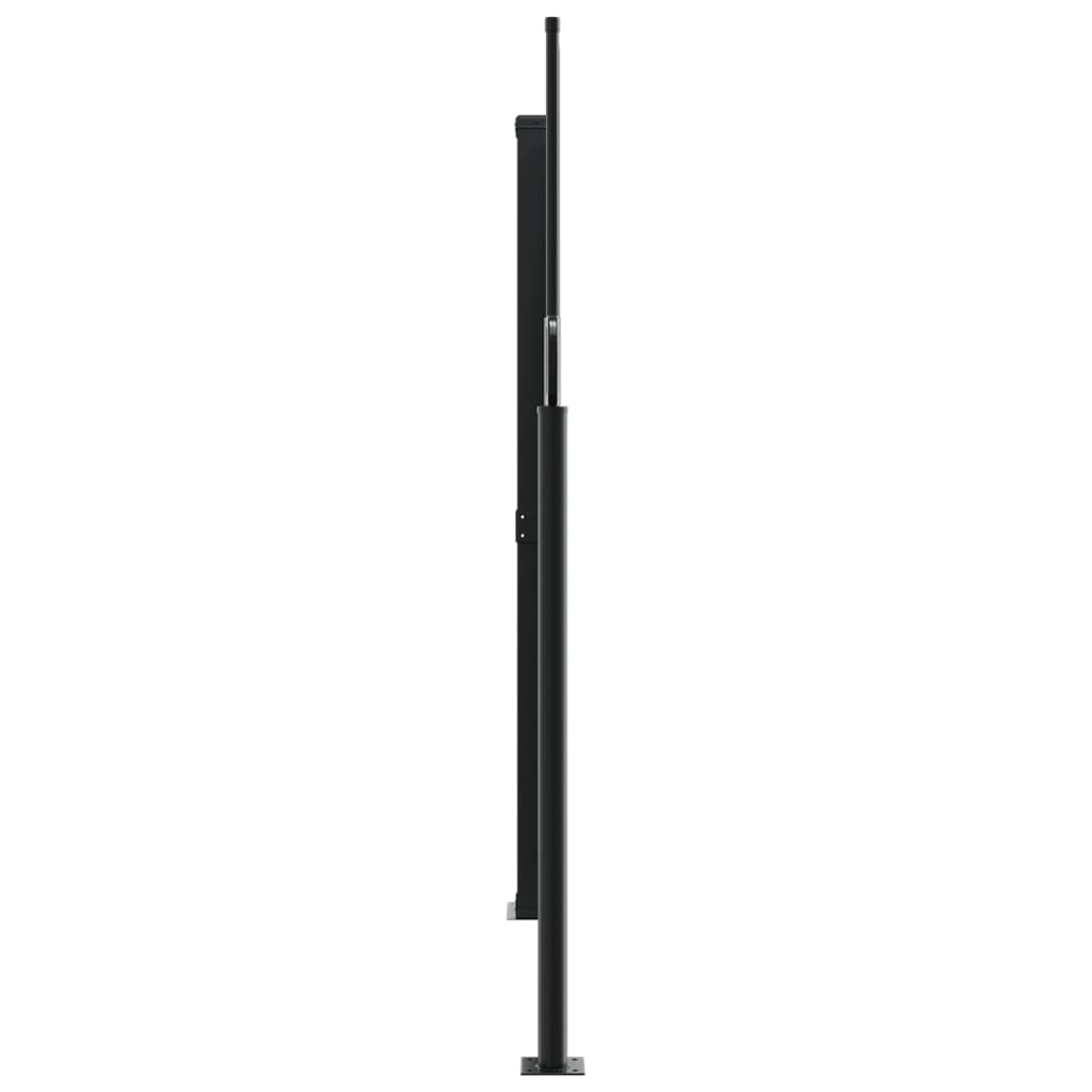 Uvlačiva bočna tenda terakota 160 x 600 cm