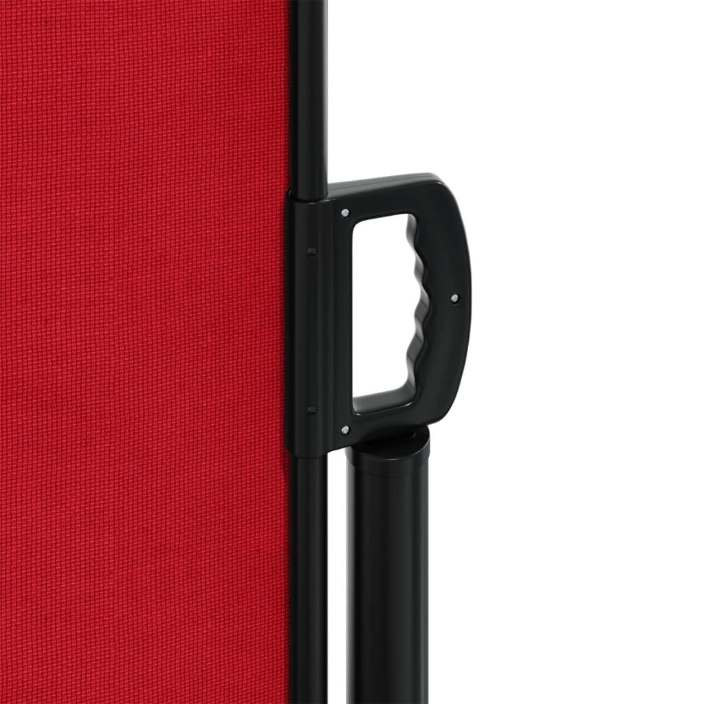 Bočna tenda na uvlačenje crvena 180x600 cm