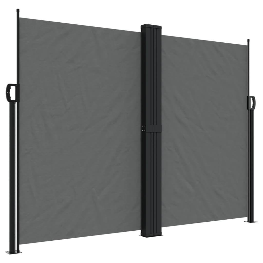Bočna tenda na uvlačenje antracit 180 x 600 cm