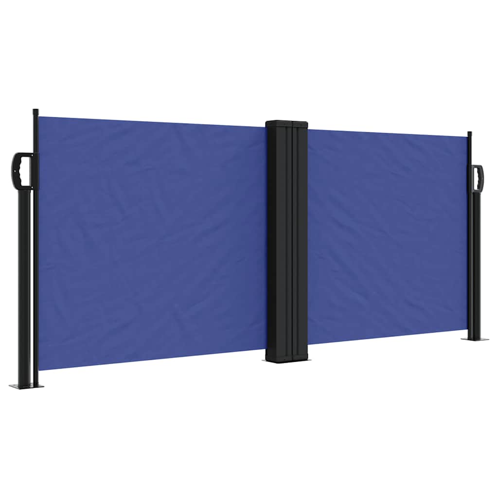Uvlačiva bočna tenda 100 x 1000 cm plava