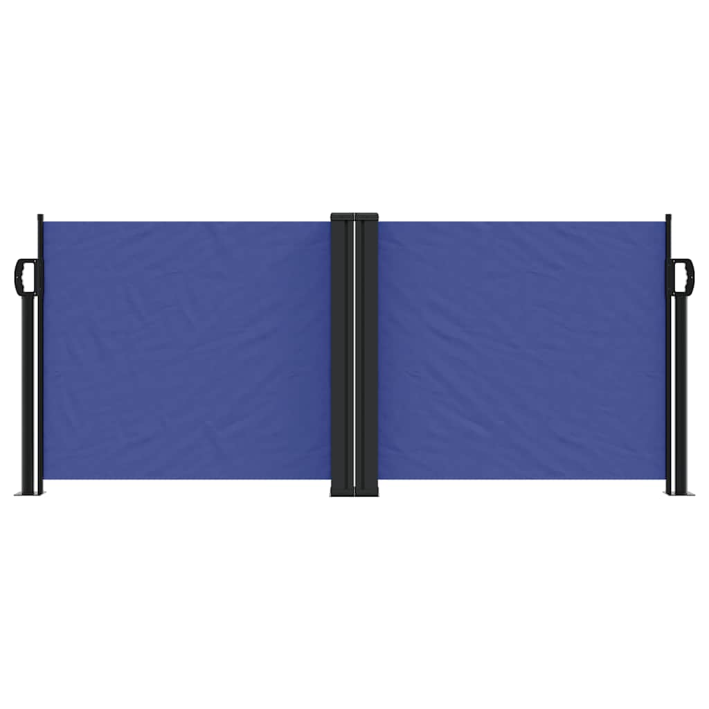 Uvlačiva bočna tenda 100 x 1000 cm plava