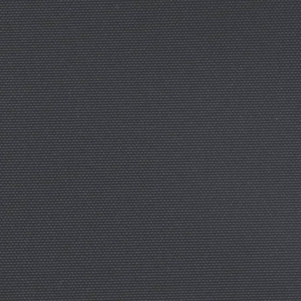 Bočna tenda na uvlačenje crna 160 x 1000 cm