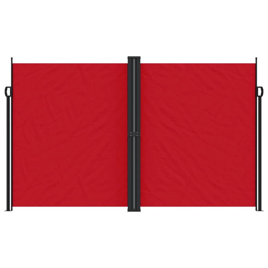 Bočna tenda na uvlačenje crvena 200x1000 cm