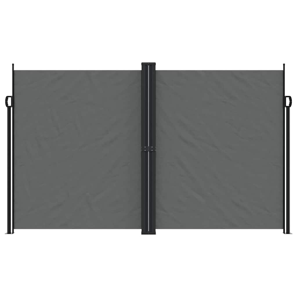 Bočna tenda na uvlačenje antracit 200x1000 cm