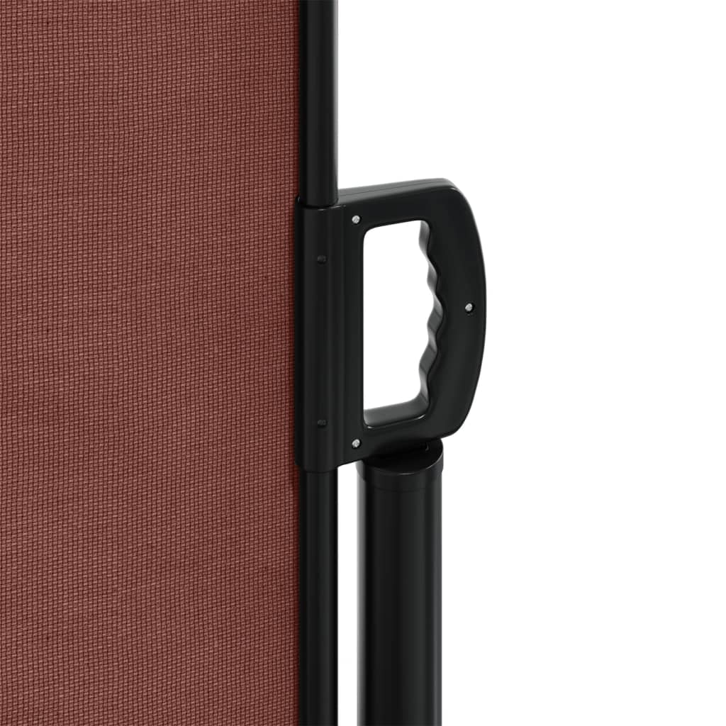 Bočna tenda na uvlačenje smeđa 220x1000 cm
