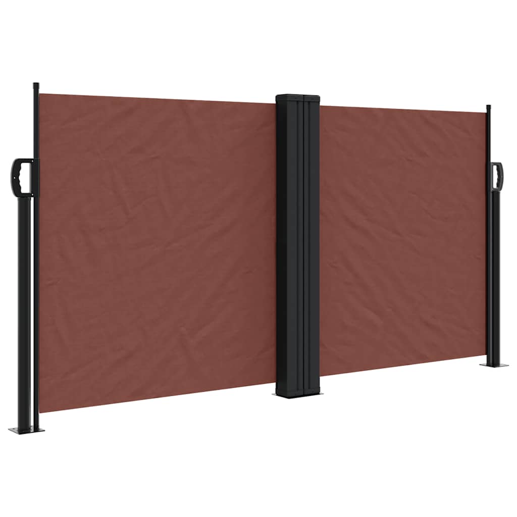 Bočna tenda na uvlačenje smeđa 120 x 1200 cm