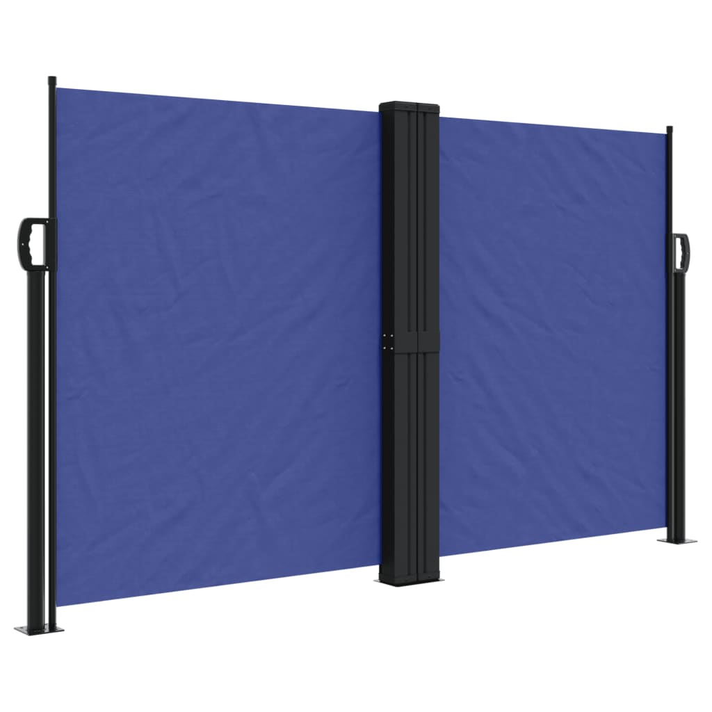 Bočna tenda na uvlačenje plava 140x1200 cm