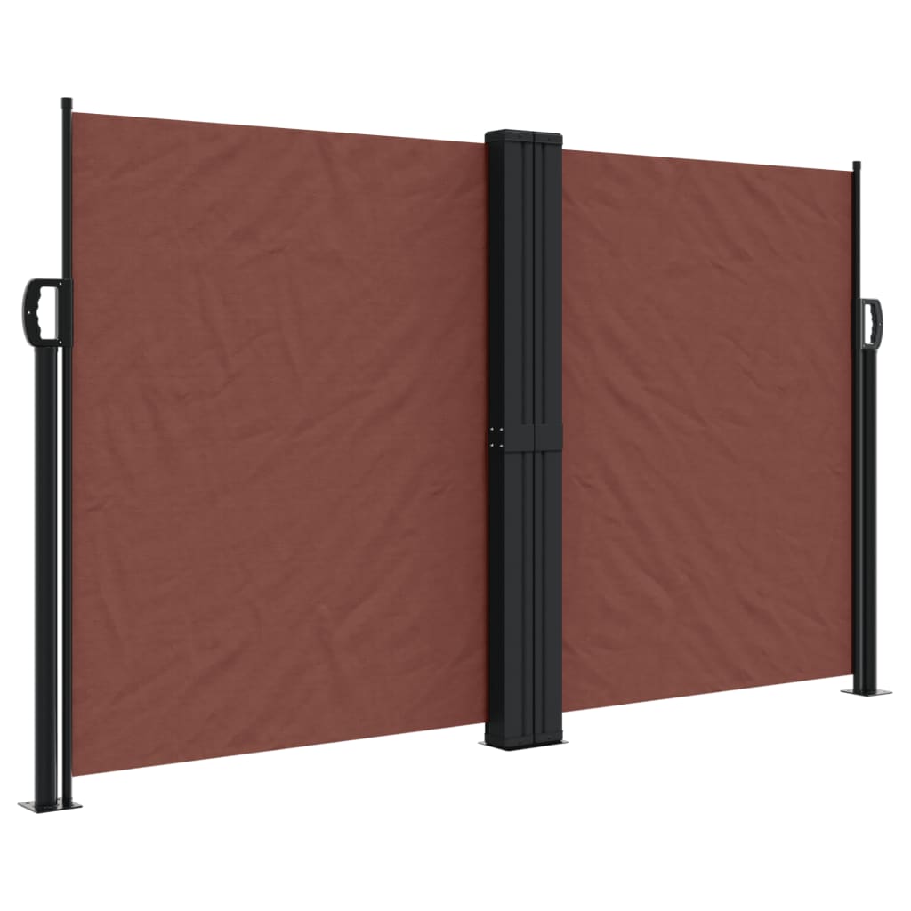 Bočna tenda na uvlačenje smeđa 140 x 1200 cm