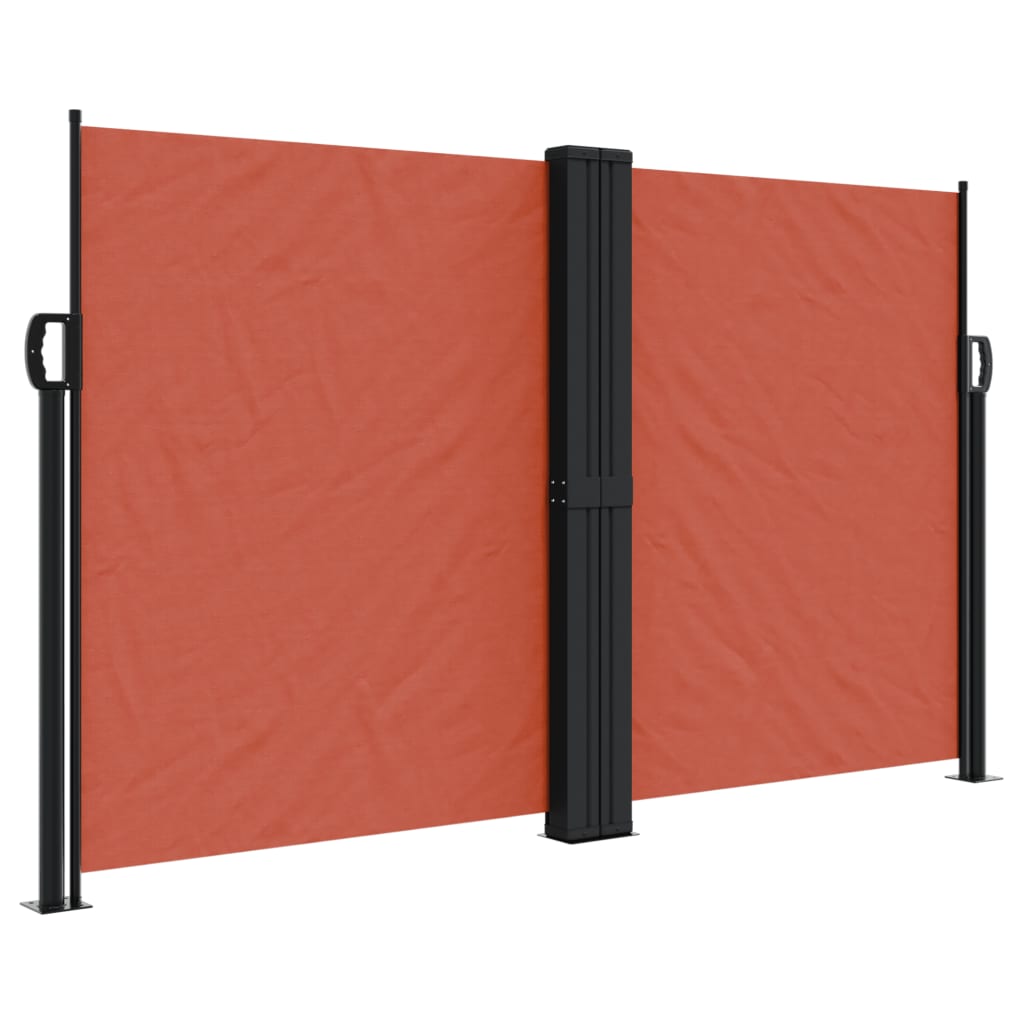 Bočna tenda na uvlačenje terakota 140 x 1200 cm