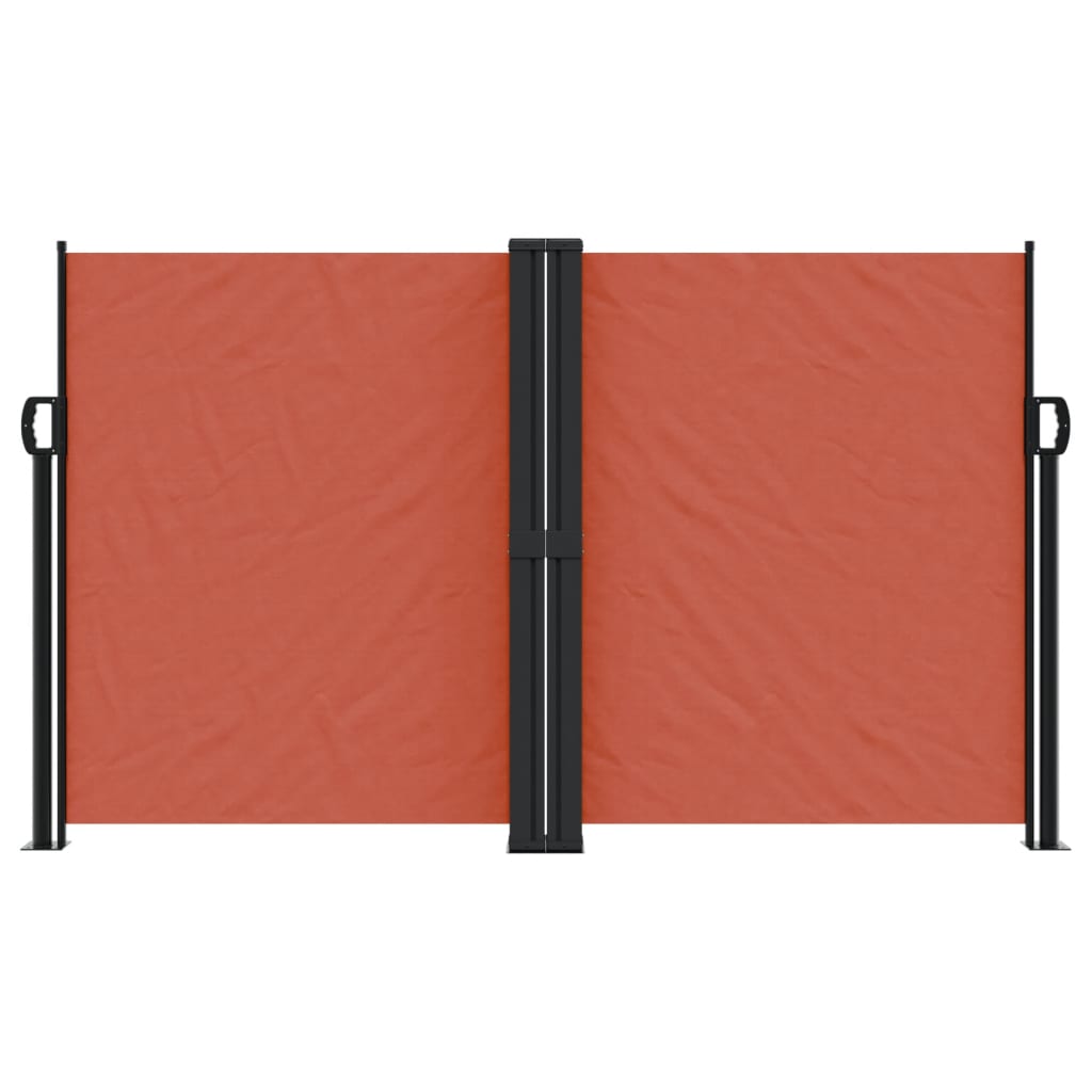 Bočna tenda na uvlačenje terakota 140 x 1200 cm