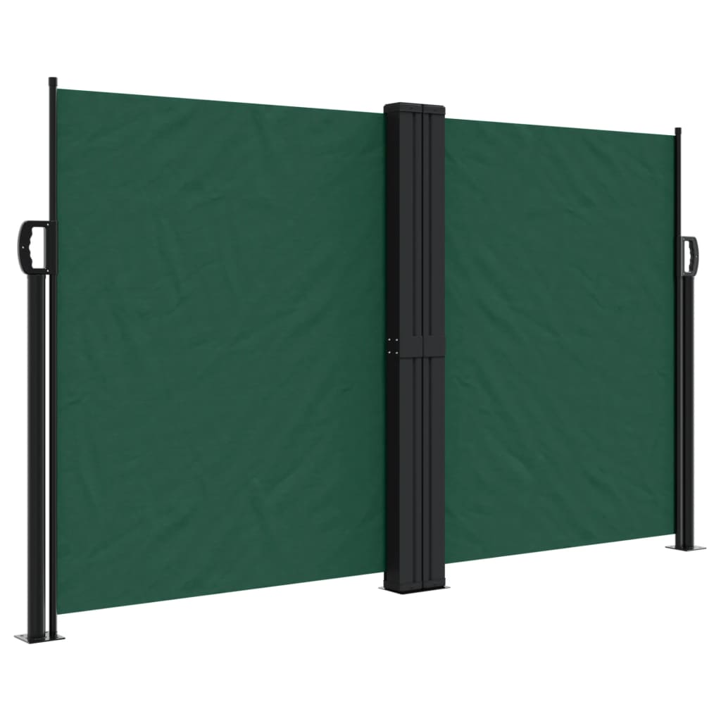 Bočna tenda na uvlačenje tamnozelena 140 x 1200 cm