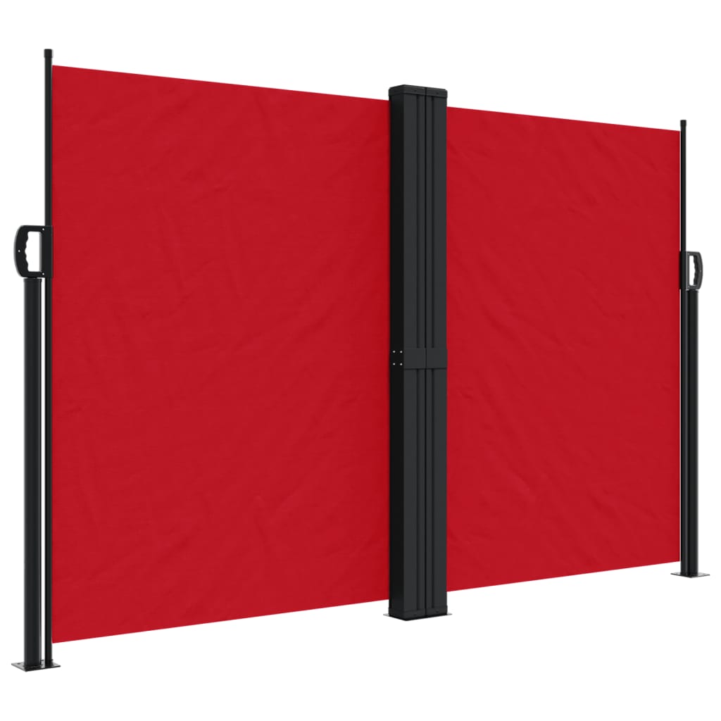 Bočna tenda na uvlačenje crvena 160x1200 cm