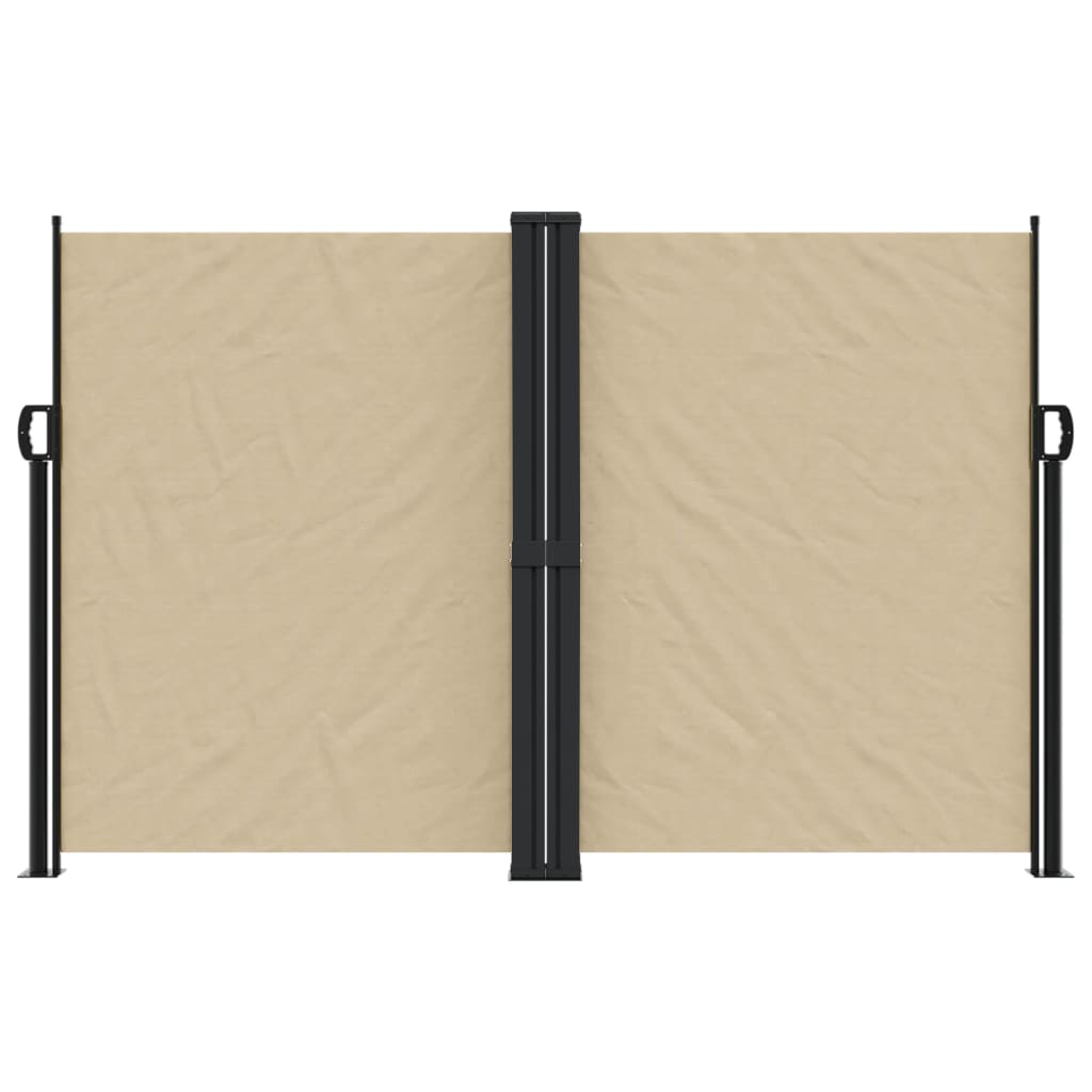 Bočna tenda na uvlačenje bež 160x1200 cm
