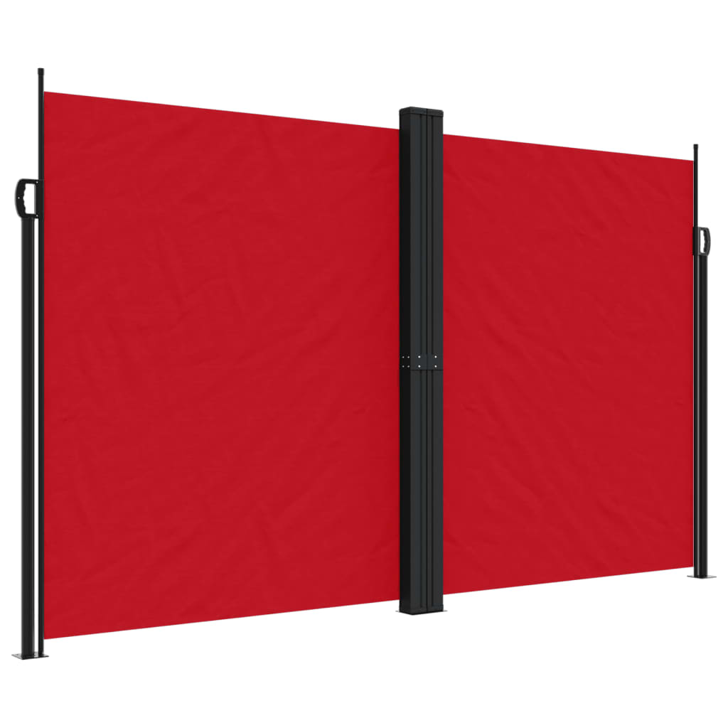 Bočna tenda na uvlačenje crvena 200x1200 cm
