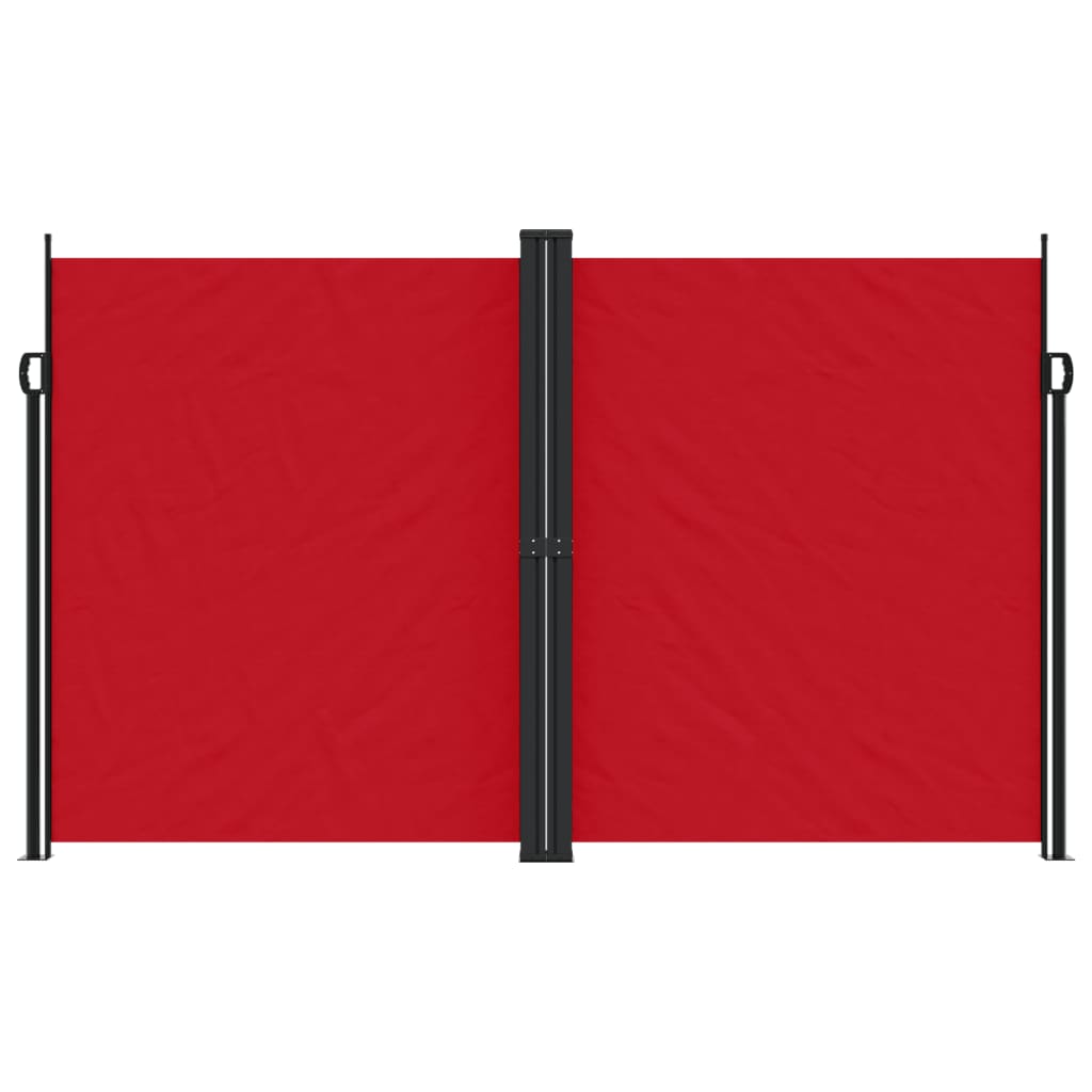 Bočna tenda na uvlačenje crvena 200x1200 cm