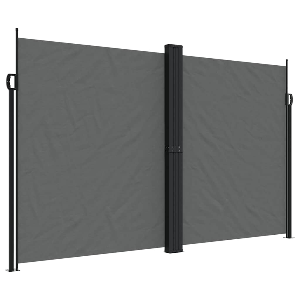 Bočna tenda na uvlačenje antracit 200 x 1200 cm