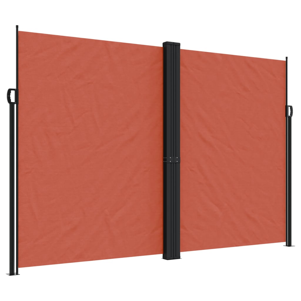Uvlačiva bočna tenda 220x1200 cm terakota