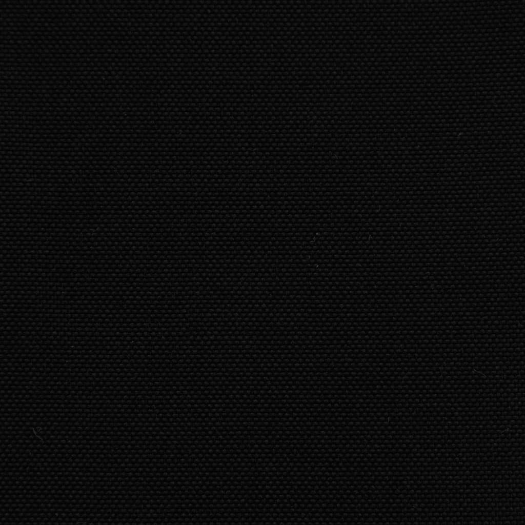 Vrtni suncobran s čeličnom šipkom LED crni 225 x 225 x 212 cm