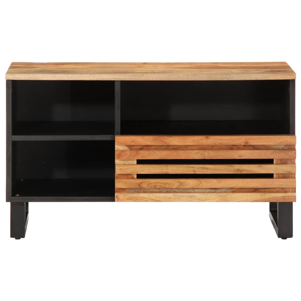 TV ormarić 80 x 34 x 46 cm od masivnog bagremovog drva
