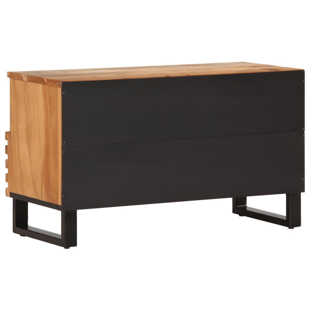 TV ormarić 80 x 34 x 46 cm od masivnog bagremovog drva