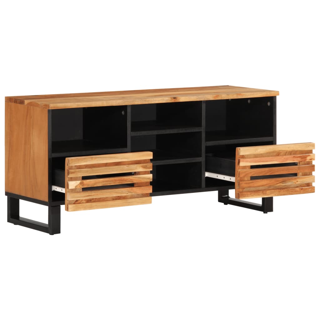 TV ormarić 100 x 34 x 46 cm od masivnog bagremovog drva