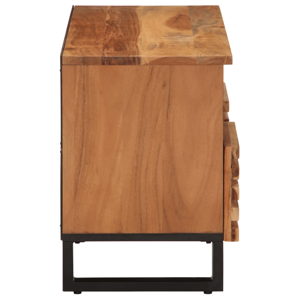TV ormarić 100 x 34 x 46 cm od masivnog bagremovog drva