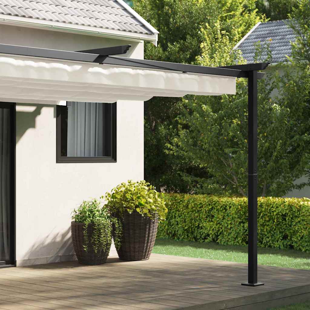 Gazebo Krema 400 x 300 x 200 cm Poliester
